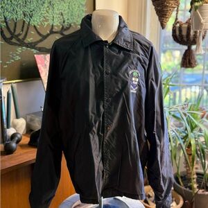 Avon Men's Dark Blue Varsity Jacket